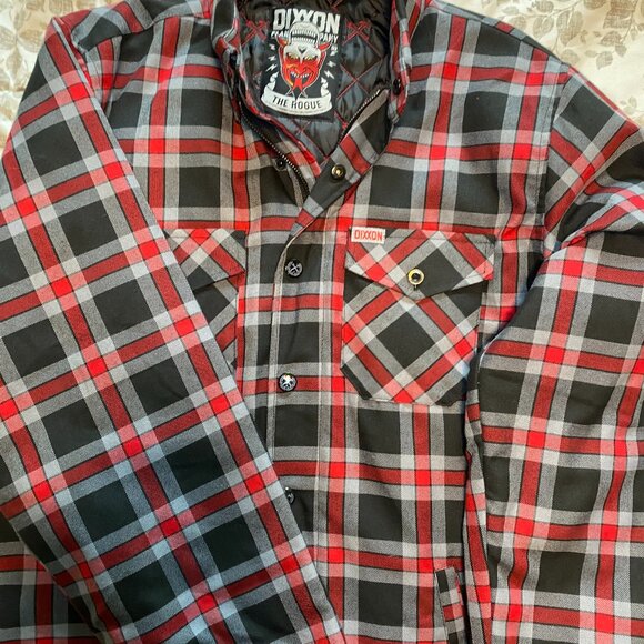 DIXXON The Rogue Flannel Jacket Large Tall - Picture 1 of 6